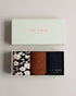 BECOOLS-Gifts-Experience the versatility and comfort of our BECOOLS socks, perfect for pairing with your trendiest shoes or keeping cozy while tackling household tasks. In this box, you'll find three pairs of socks in a soft cotton blend to ensure unparalleled comfort throughout the day. Crew socks Assorted designs Cotton blend Stretch fabric Logo detail Comes in branded gift box- Ted Baker Romania